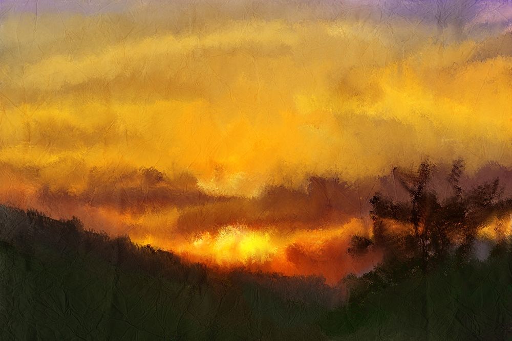 Sunset art print by Kimberly Allen for $57.95 CAD