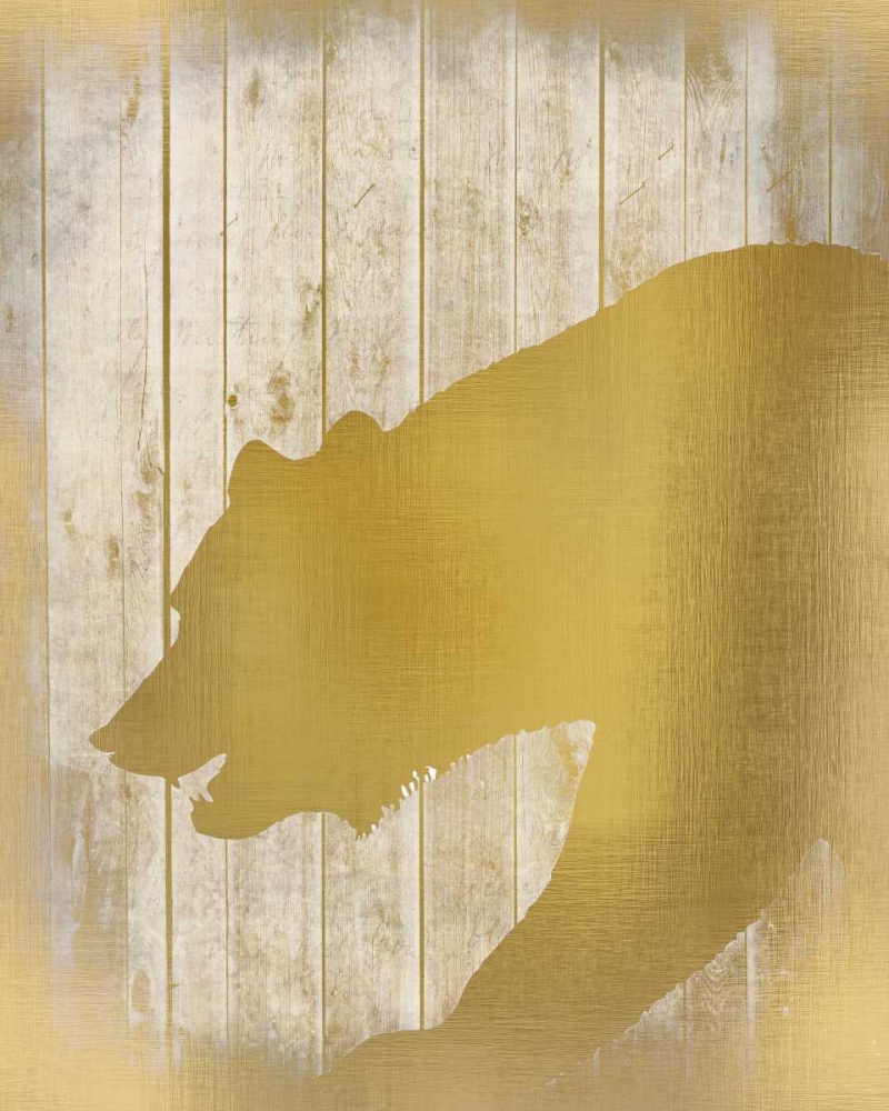 Golden Wildlife 1 art print by Kimberly Allen for $57.95 CAD