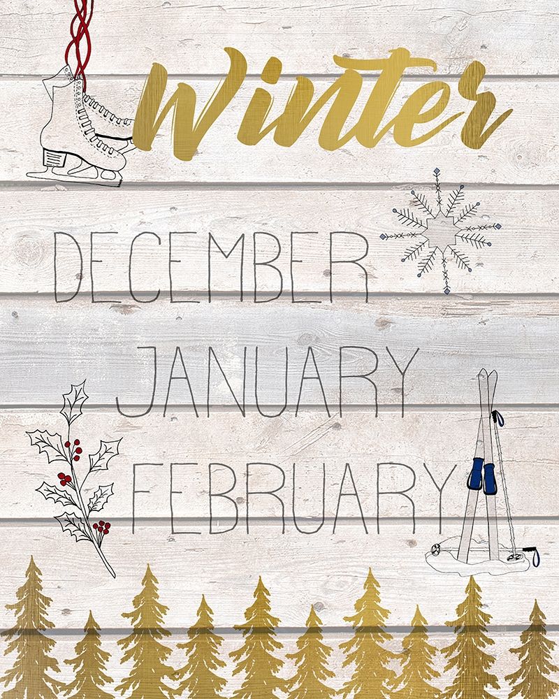 The Seasons 1 art print by Kimberly Allen for $57.95 CAD