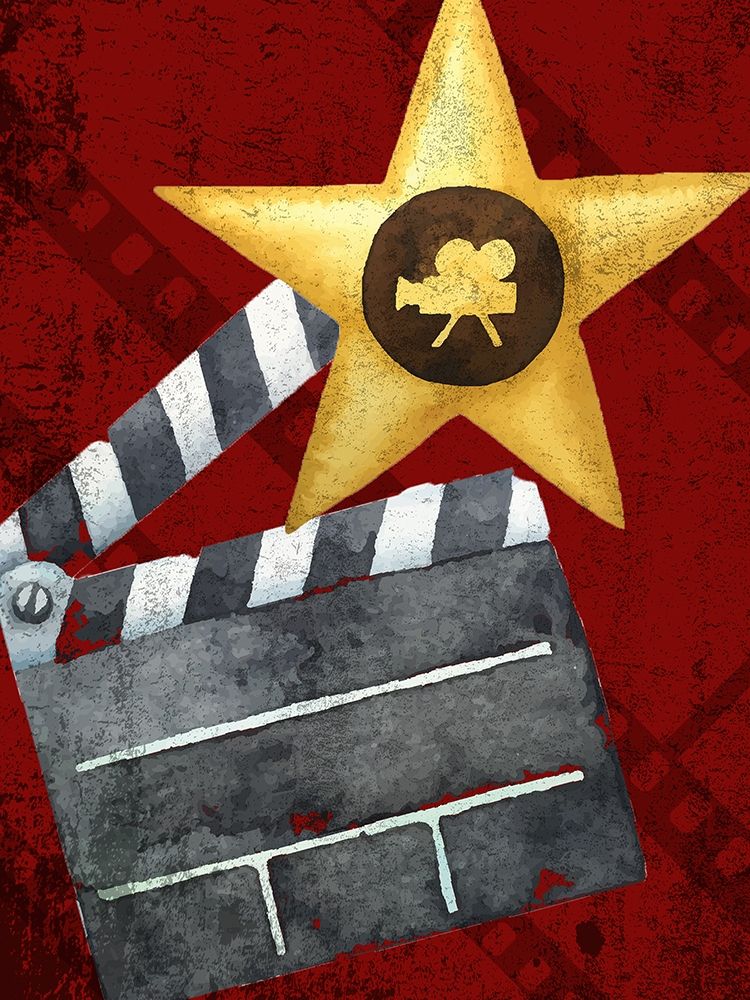 Movie Time 1 v2 art print by Kimberly Allen for $57.95 CAD