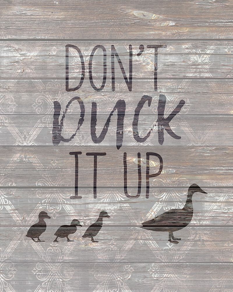 Dont Duck art print by Kimberly Allen for $57.95 CAD