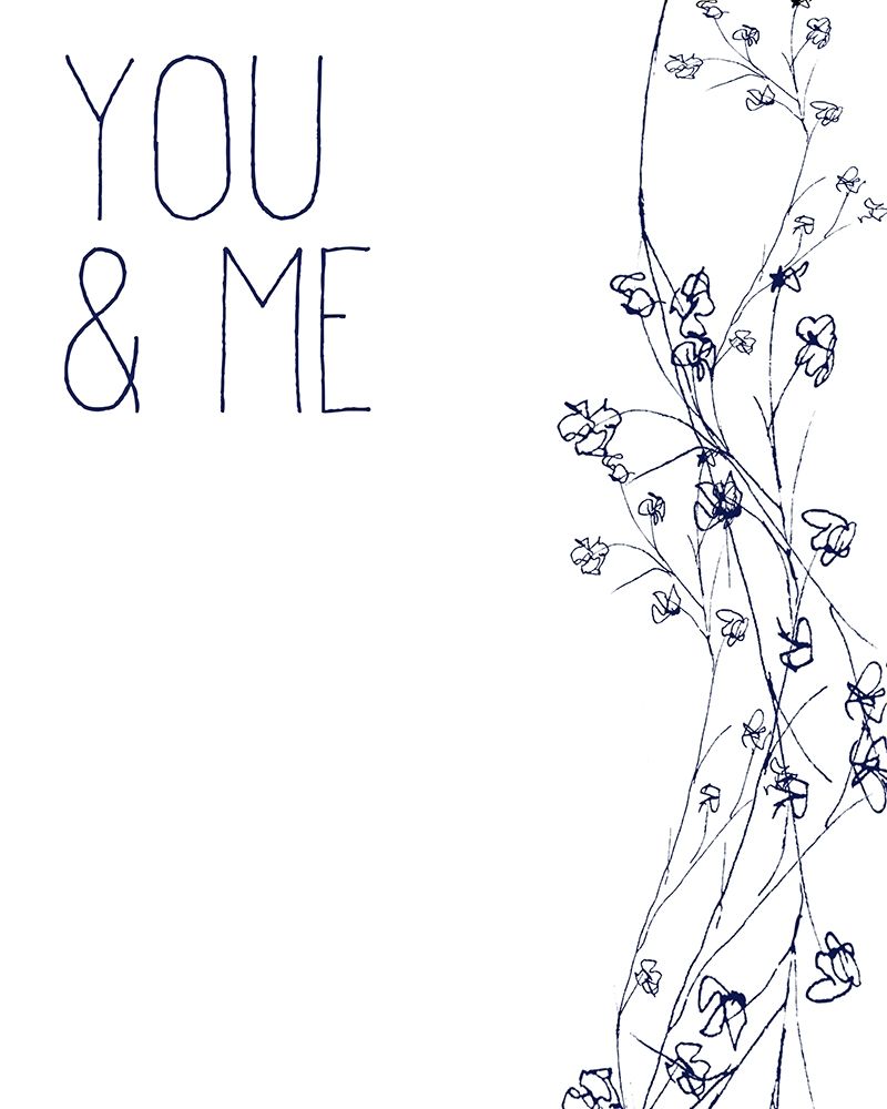 You and Me art print by Kimberly Allen for $57.95 CAD