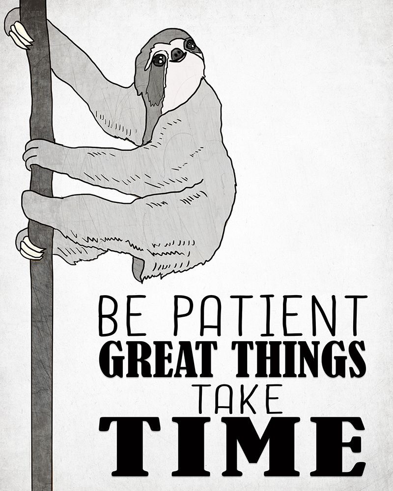 Be Patient art print by Kimberly Allen for $57.95 CAD