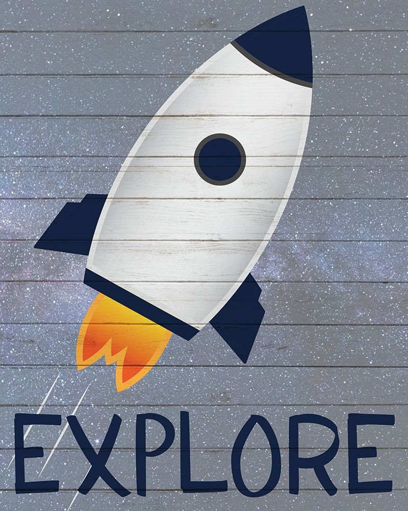 Space Explorer 1 art print by Kimberly Allen for $57.95 CAD
