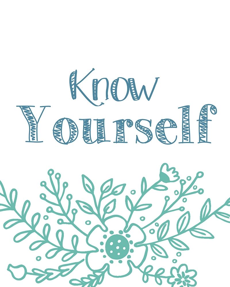 Know Yourself 1 art print by Kimberly Allen for $57.95 CAD