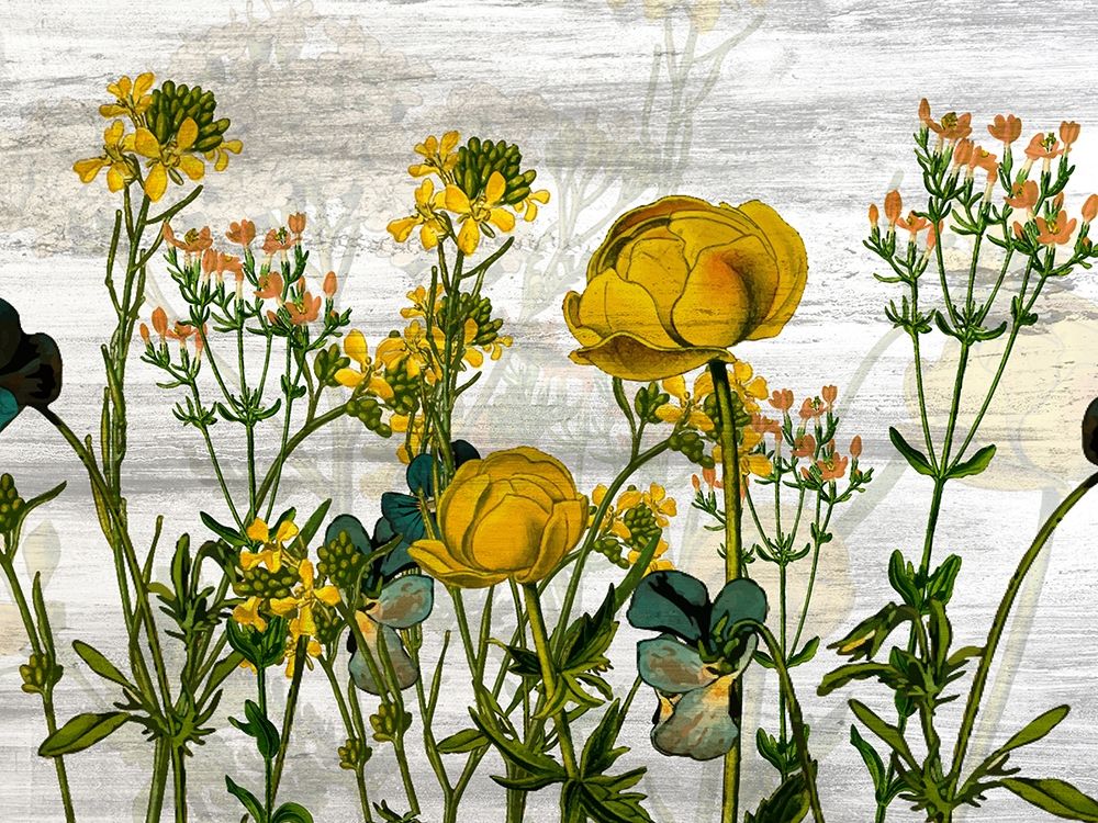 Wildflower Jar 5 art print by Kimberly Allen for $57.95 CAD