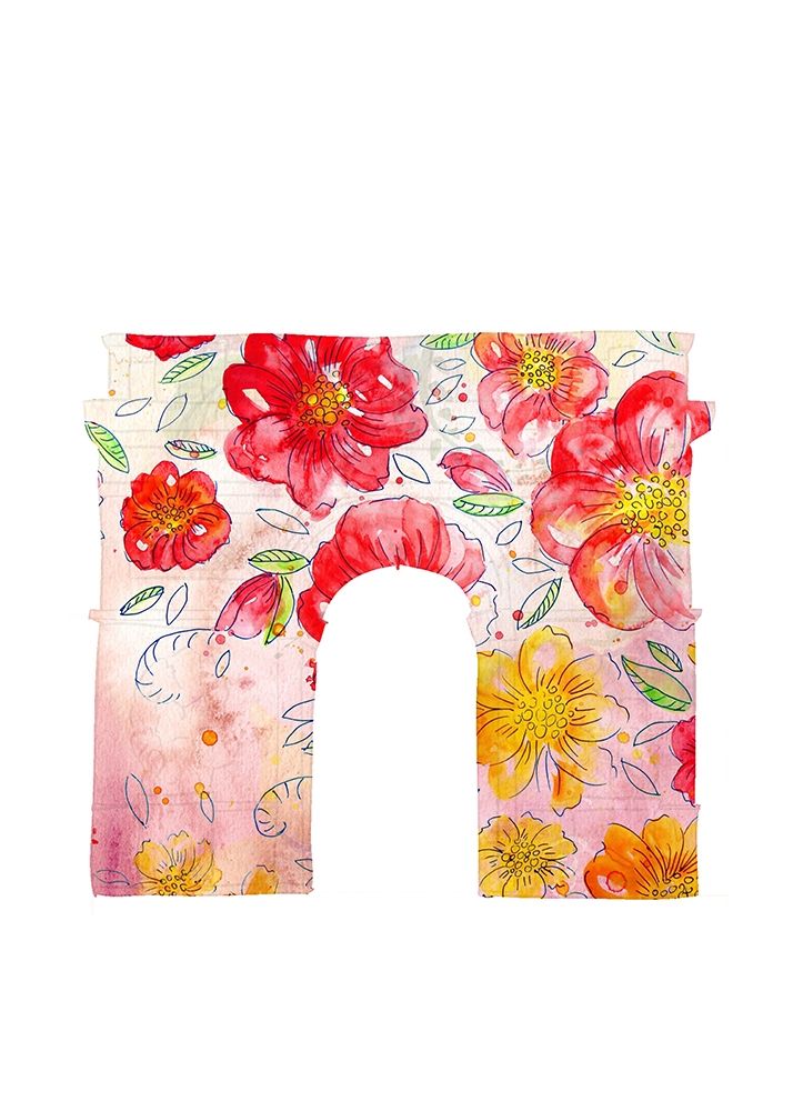Arc Flowers art print by Kimberly Allen for $57.95 CAD