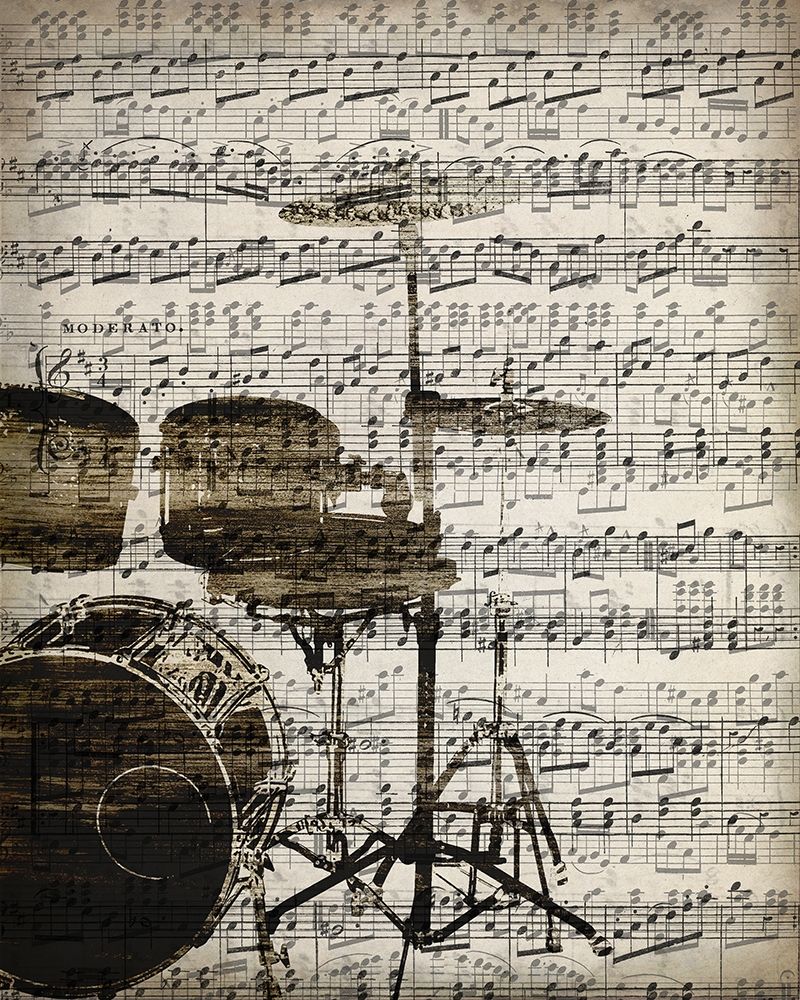 Music Sheets 4 art print by Kimberly Allen for $57.95 CAD