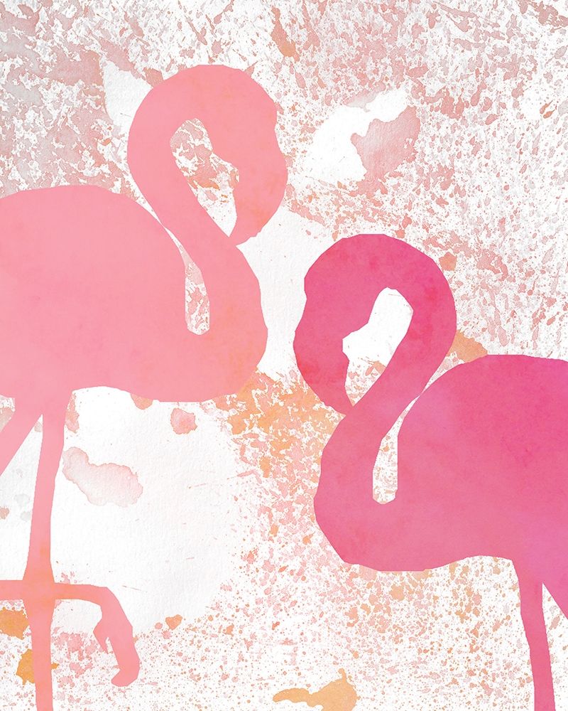 Flamingos 1 art print by Kimberly Allen for $57.95 CAD