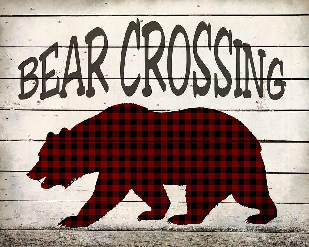 Bear Crossing art print by Kimberly Allen for $57.95 CAD