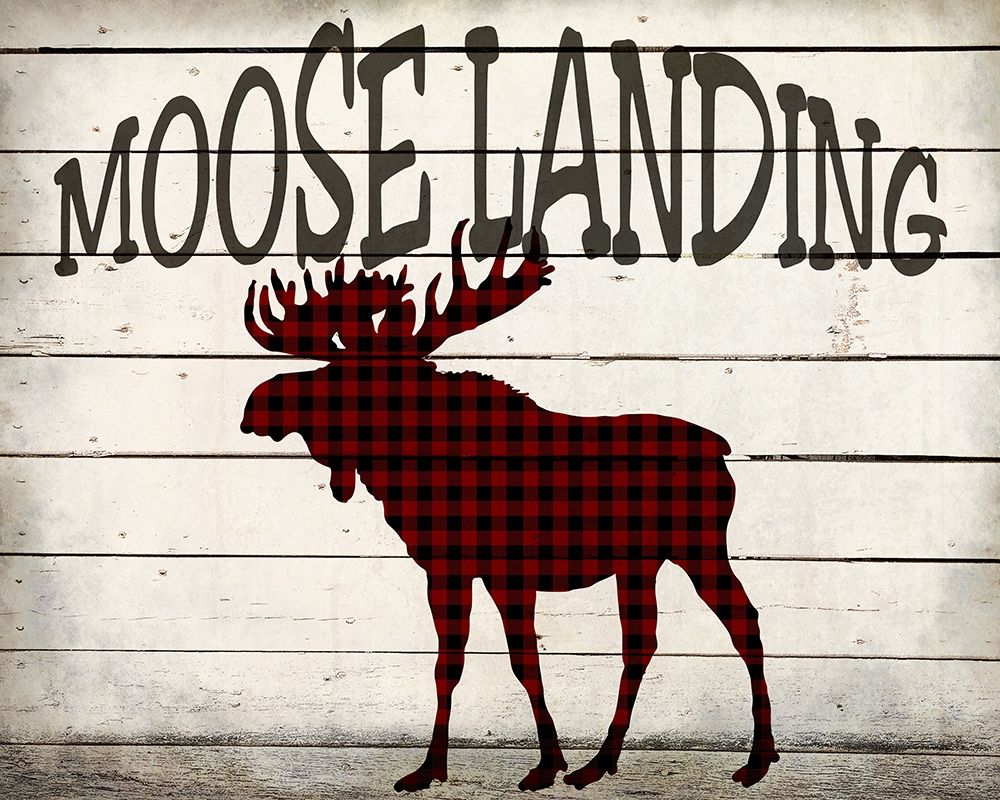 Moose Landing art print by Kimberly Allen for $57.95 CAD