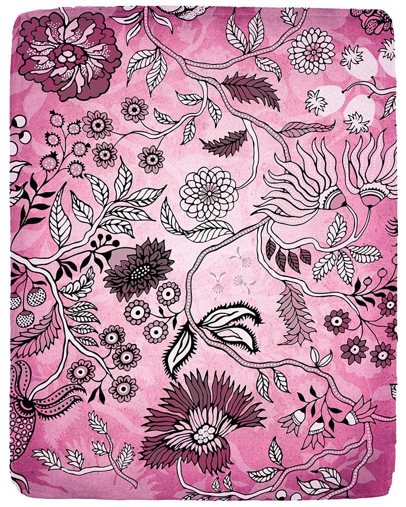 Tropical Flower Pink 1 art print by Kimberly Allen for $57.95 CAD