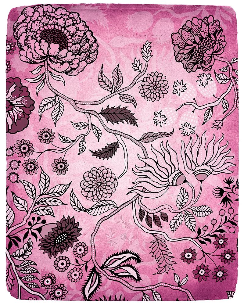 Tropical Flower Pink 2 art print by Kimberly Allen for $57.95 CAD