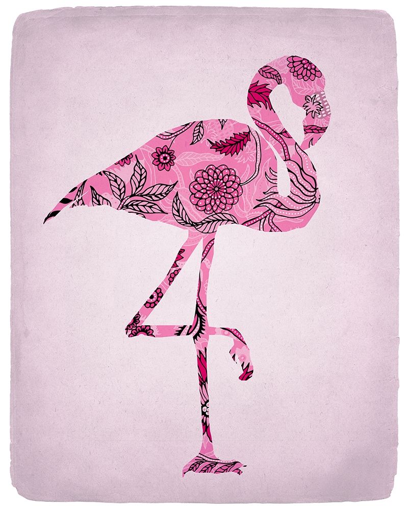 Flamingo 1 art print by Kimberly Allen for $57.95 CAD