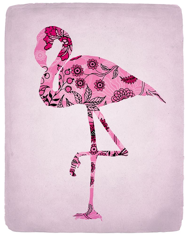 Flamingo 2 art print by Kimberly Allen for $57.95 CAD