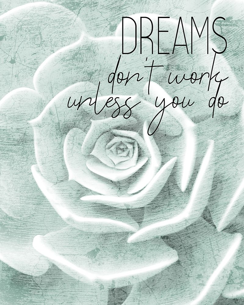 Dreams dont work art print by Kimberly Allen for $57.95 CAD