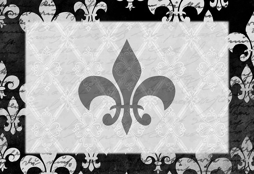Fleur de Lis art print by Kimberly Allen for $57.95 CAD