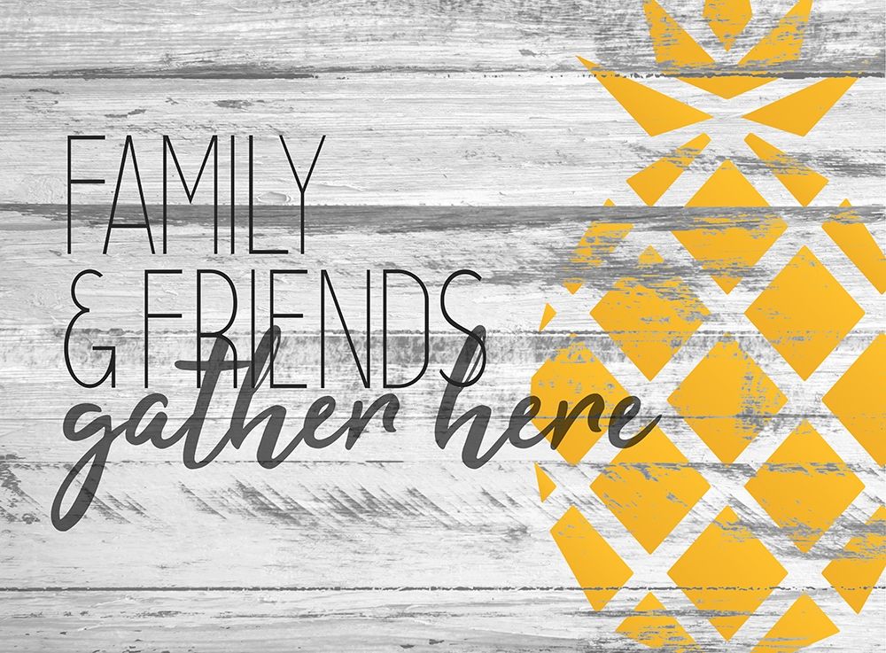 Family and Friends art print by Kimberly Allen for $57.95 CAD