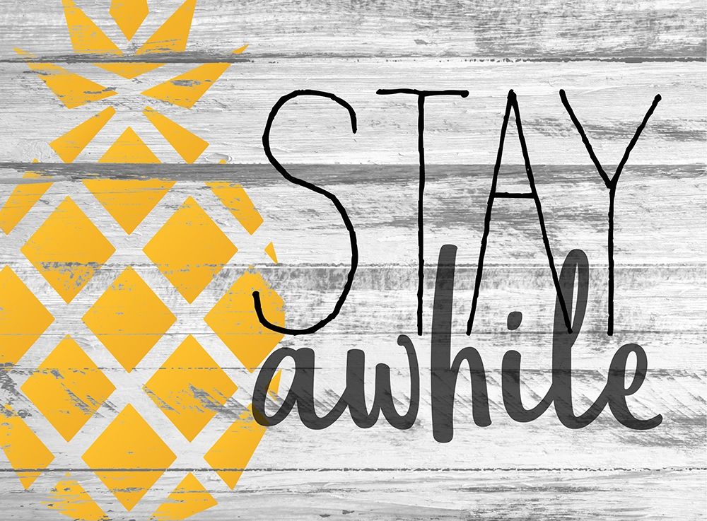 Stay Awhile art print by Kimberly Allen for $57.95 CAD