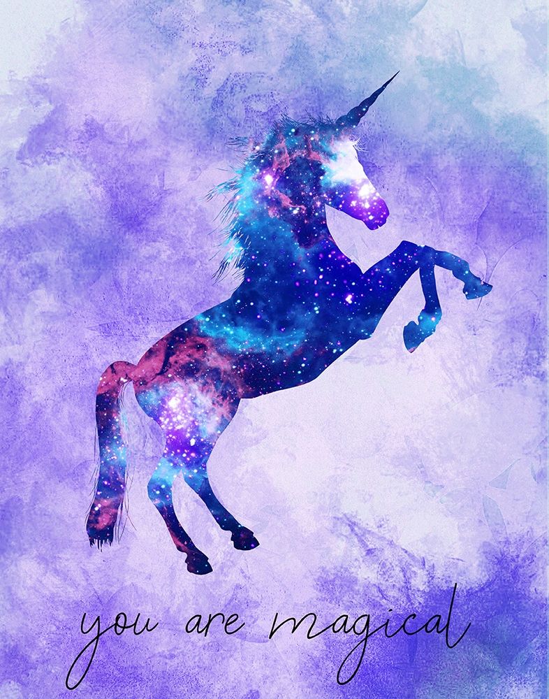 You are Magical Unicorn art print by Kimberly Allen for $57.95 CAD