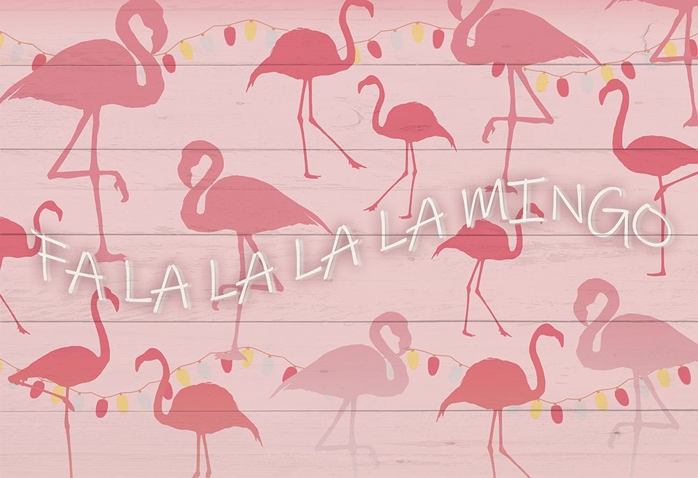 Fa La La La La Mingo art print by Kimberly Allen for $57.95 CAD