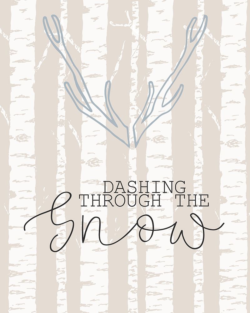 Dashing Through The Snow art print by Kimberly Allen for $57.95 CAD