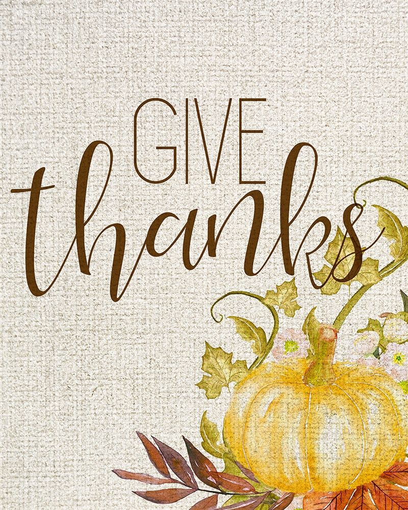Give Thanks art print by Kimberly Allen for $57.95 CAD
