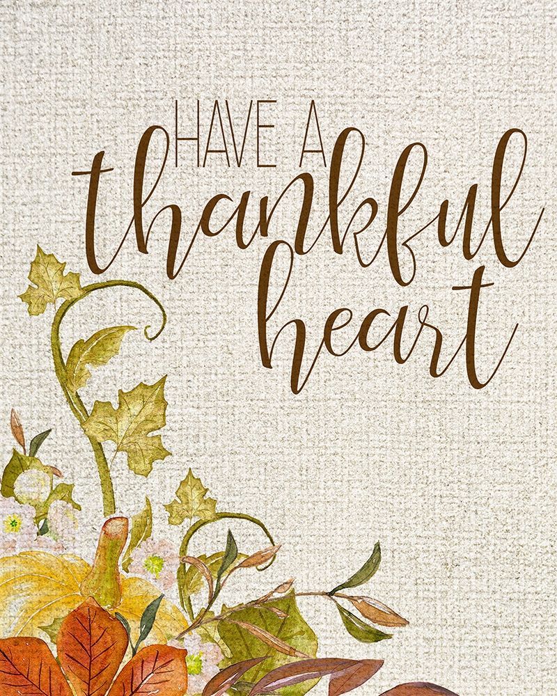 Thankful Heart art print by Kimberly Allen for $57.95 CAD