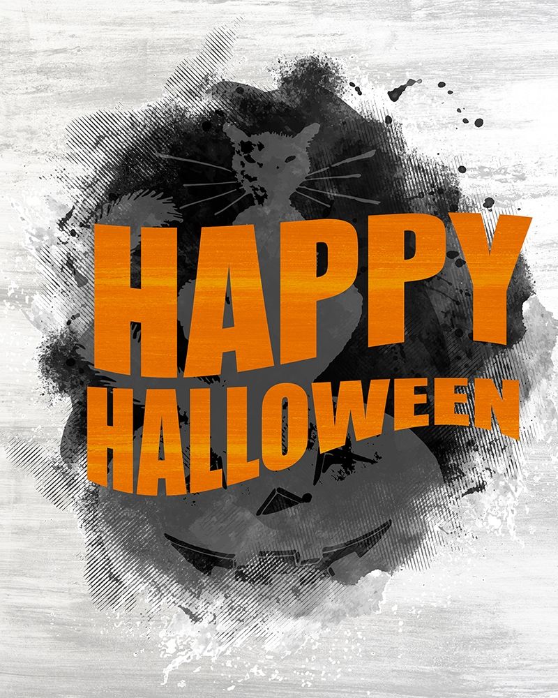 Happy Halloween art print by Kimberly Allen for $57.95 CAD