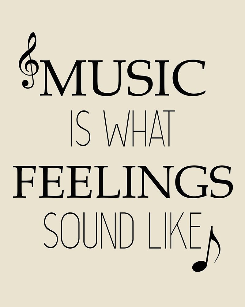 Music Feeling art print by Kimberly Allen for $57.95 CAD