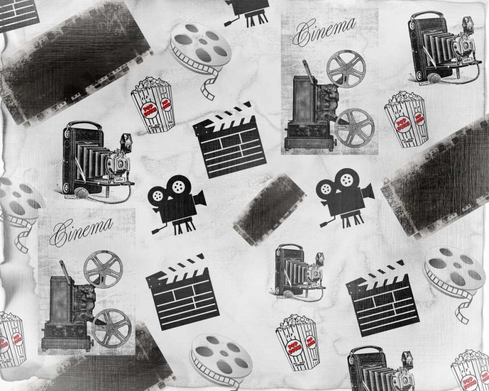 Movie Time art print by Kimberly Allen for $57.95 CAD