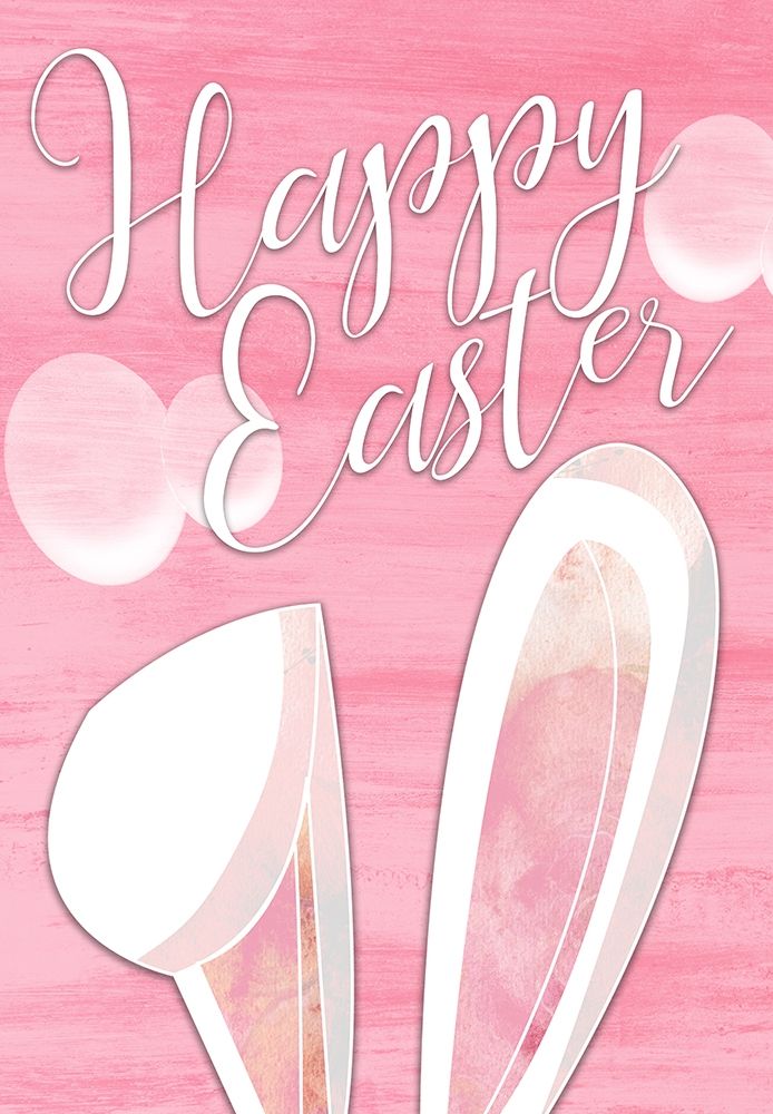 Happy Easter Bunny Ears art print by Kimberly Allen for $57.95 CAD