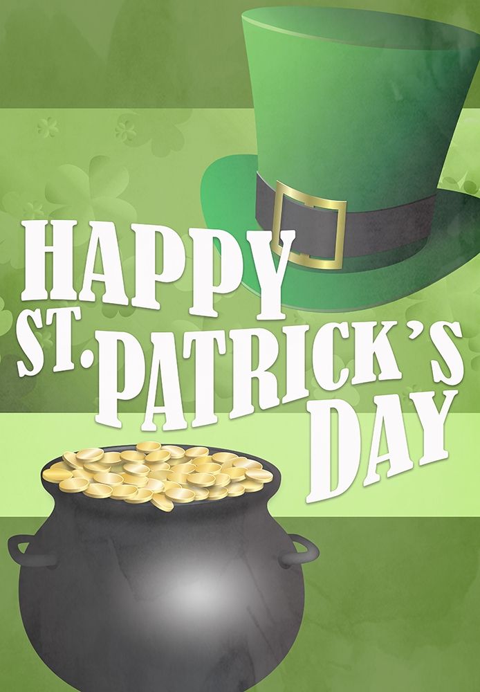 Happy Saint Patricks Day art print by Kimberly Allen for $57.95 CAD