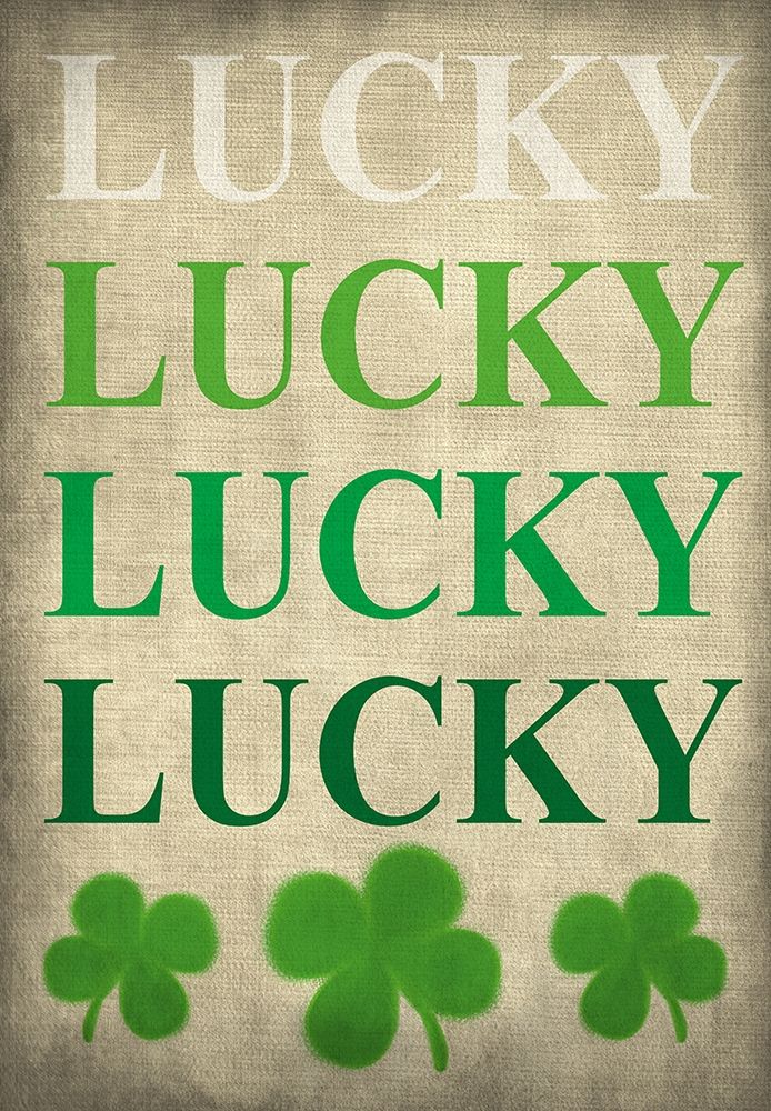 Lucky Lucky Lucky art print by Kimberly Allen for $57.95 CAD