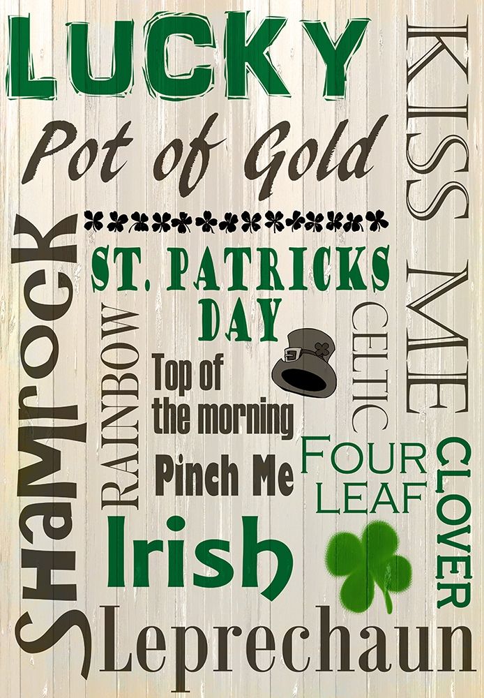 Saint Patricks Day art print by Kimberly Allen for $57.95 CAD