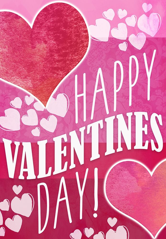 Happy Valentines Day art print by Kimberly Allen for $57.95 CAD