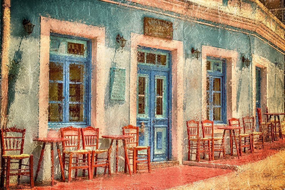 Corner Cafe art print by Kimberly Allen for $57.95 CAD