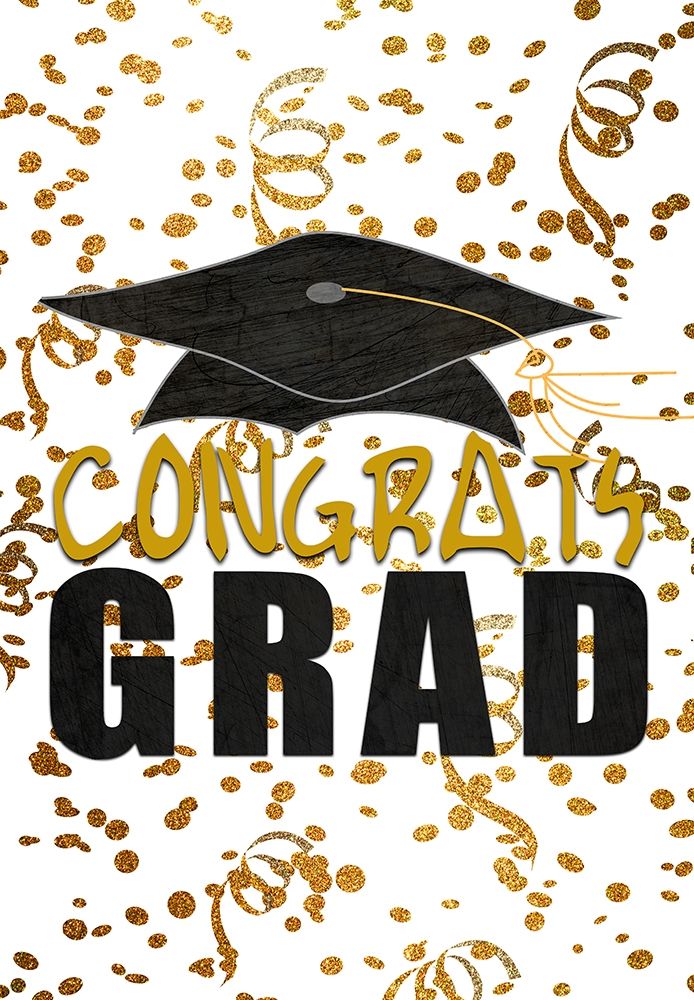 Congrats Grad art print by Kimberly Allen for $57.95 CAD