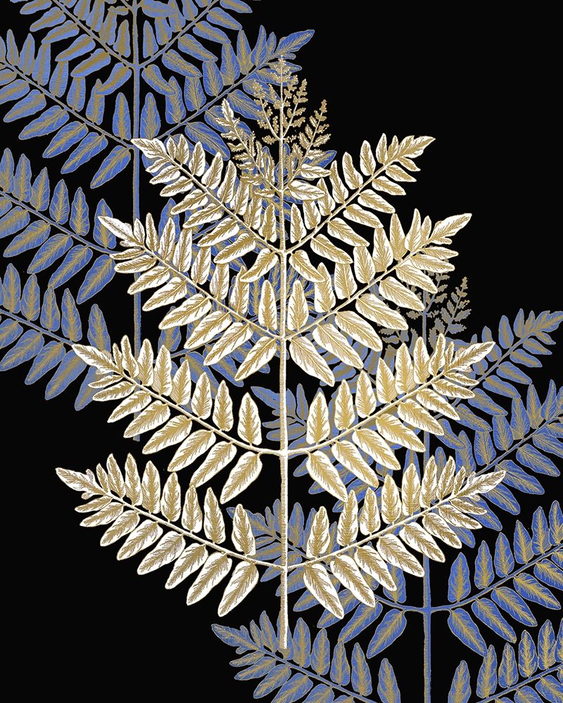 Gilded Fern 1 art print by Kimberly Allen for $57.95 CAD