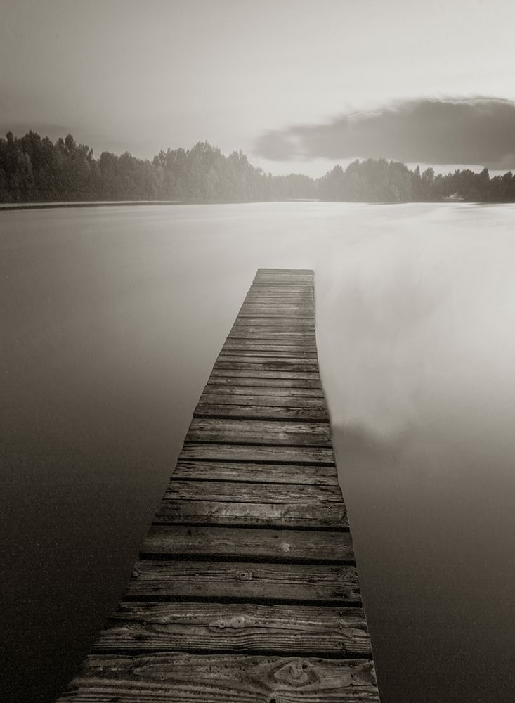 At The Dock Sepia art print by Kimberly Allen for $57.95 CAD