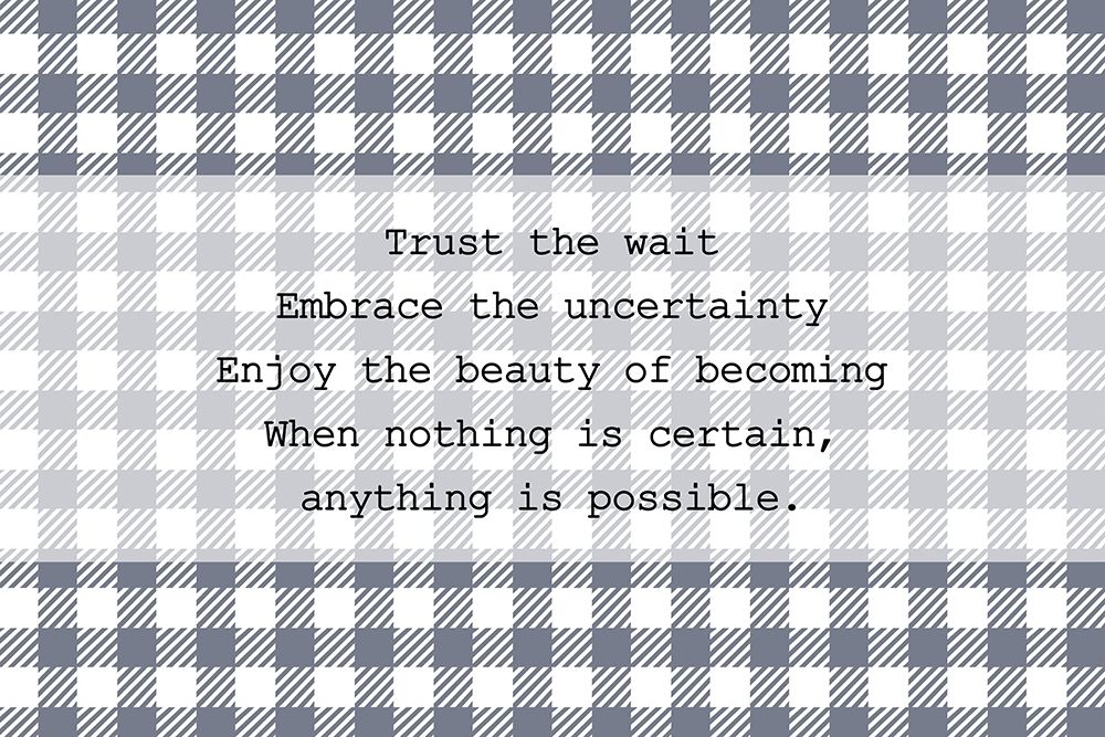 Trust the Wait art print by Kimberly Allen for $57.95 CAD