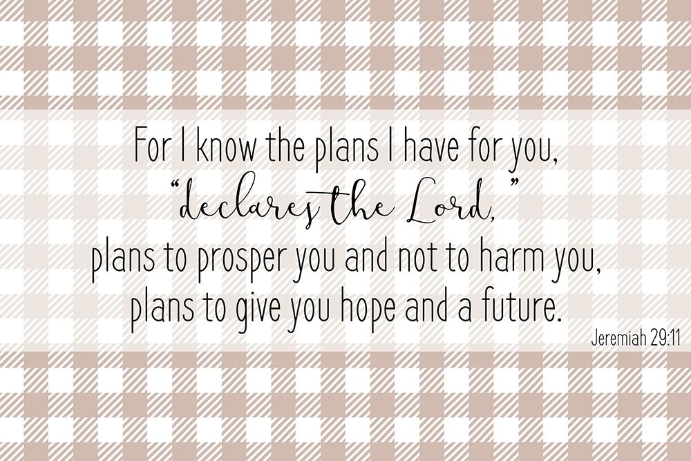Jeremiah 29 11 art print by Kimberly Allen for $57.95 CAD
