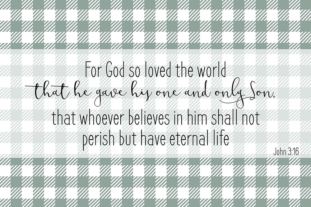John 3 16 art print by Kimberly Allen for $57.95 CAD