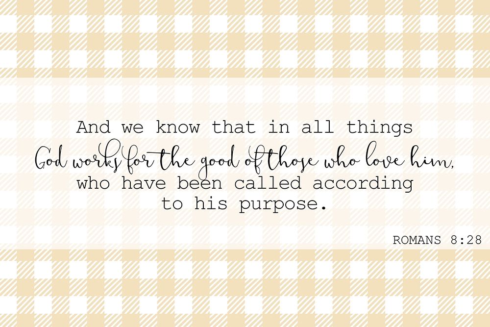Romans 8 28 art print by Kimberly Allen for $57.95 CAD