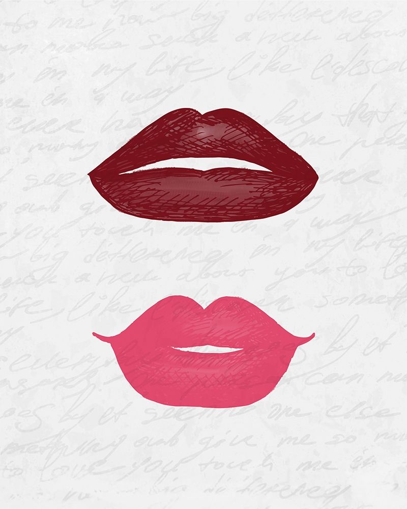 Lip Shades 3 art print by Kimberly Allen for $57.95 CAD