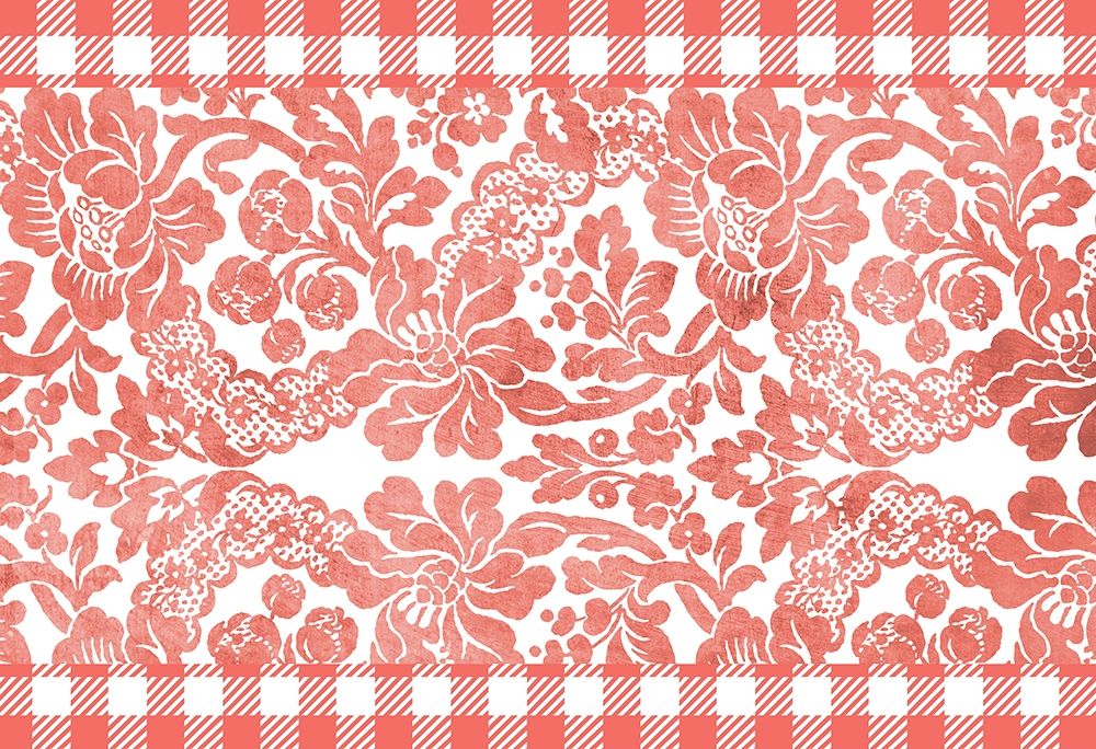 Gingham Floral art print by Kimberly Allen for $57.95 CAD