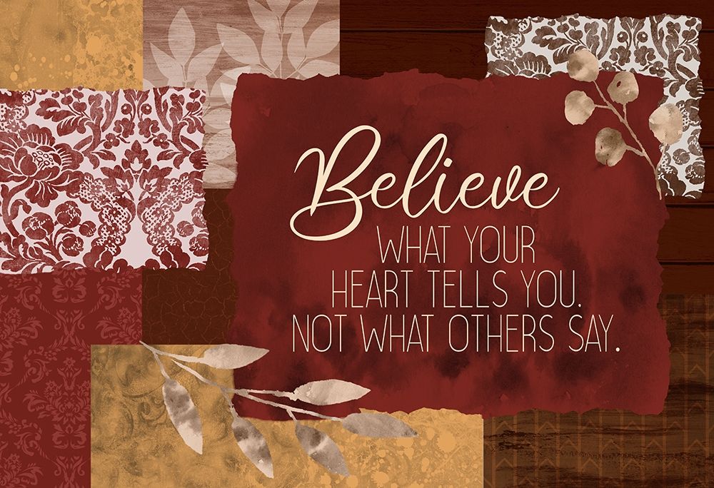 Believe What Your Heart Spice art print by Kimberly Allen for $57.95 CAD