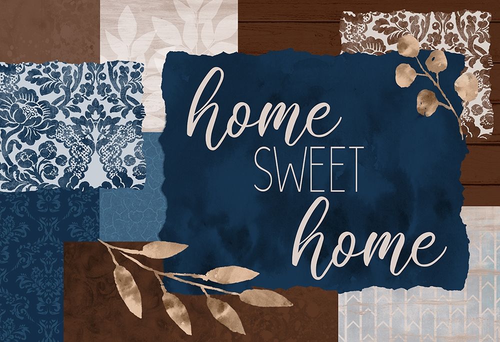 Home Sweet Home Blues art print by Kimberly Allen for $57.95 CAD