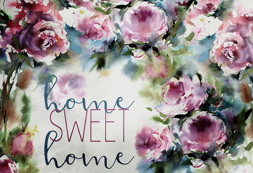 Home Sweet Home Bouquet art print by Kimberly Allen for $57.95 CAD