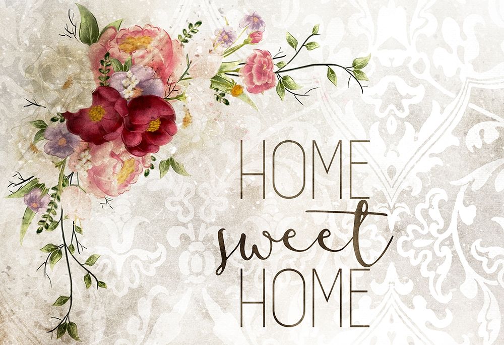 Home Sweet Home Peony art print by Kimberly Allen for $57.95 CAD